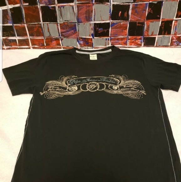 Pepe Jean's London Handspun Originals mens L Tshi - Picture 1 of 4